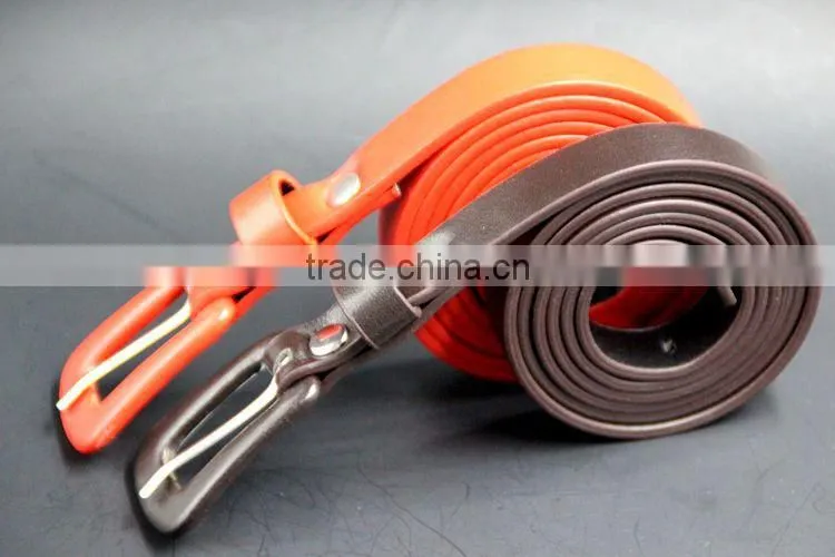 2015 new fashion multi-functional women narrow leather waist belt
