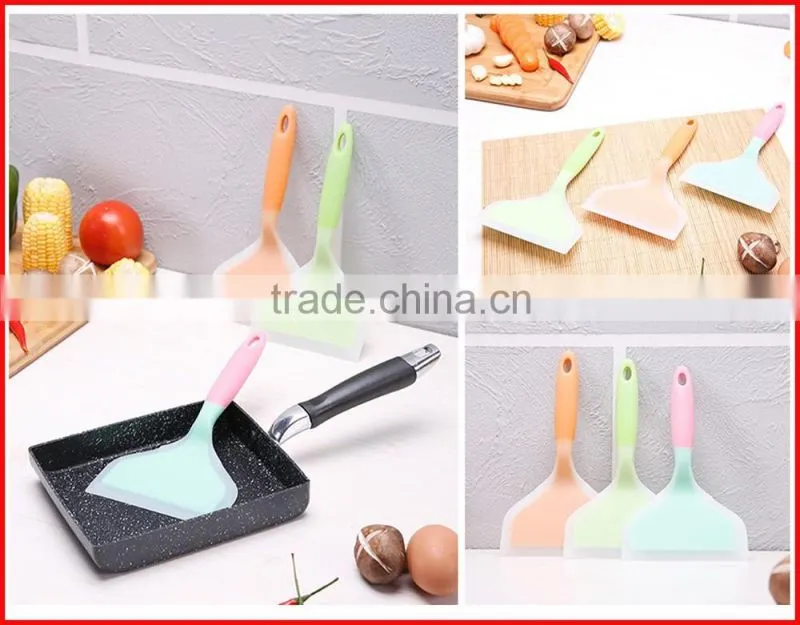 High standard food grade approved silicone cake spatula