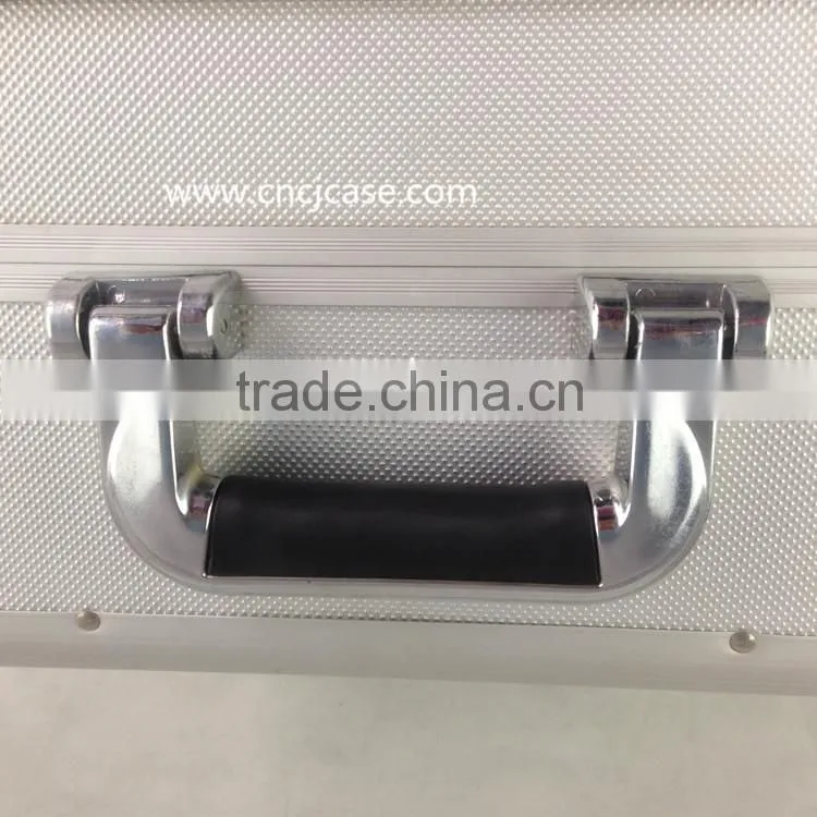 Easy carrying aluminum trolley tool case with wheels aluminum board chassis