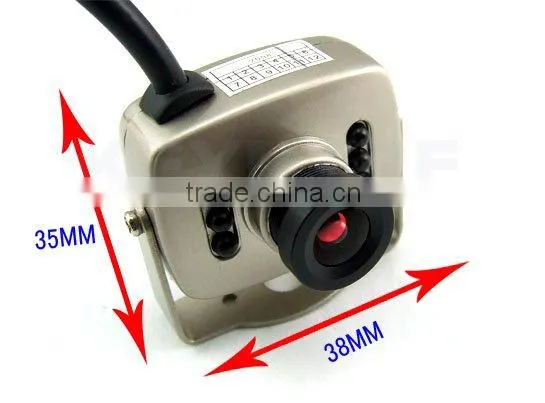 RY-208C 1/4 COLOR CMOS CCTV IR MINI HIDDEN CAMERA