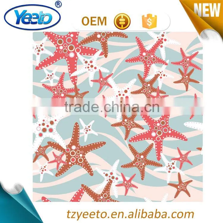 Starfish Deco PVC Decorative Stained Glass Window Film