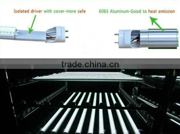PIR led tube 18W led tube with CE RoHS approved