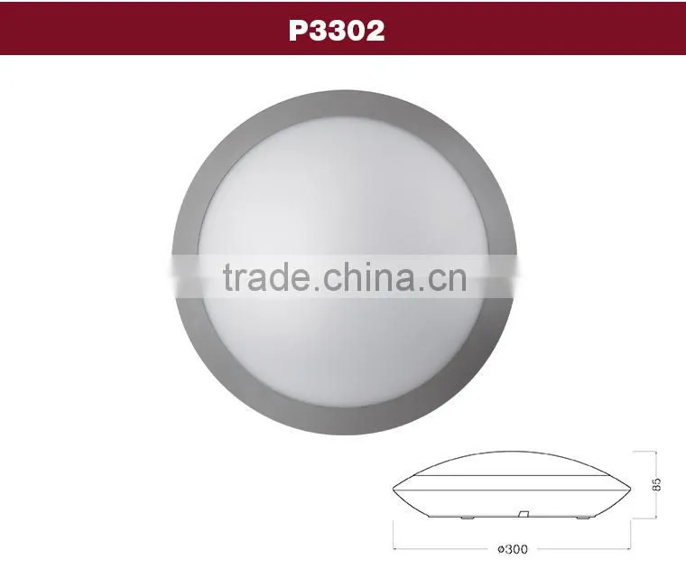 plastic Round modern Plastic LED ceiling and decorative wall light,bulkhead,IP65,surface mount