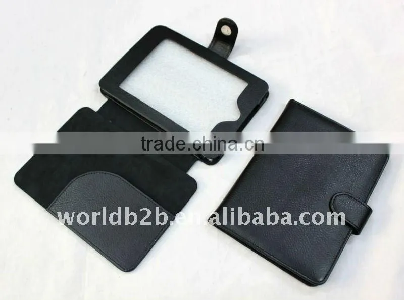Booklet design Leather Cover Case for the Kindle Touch