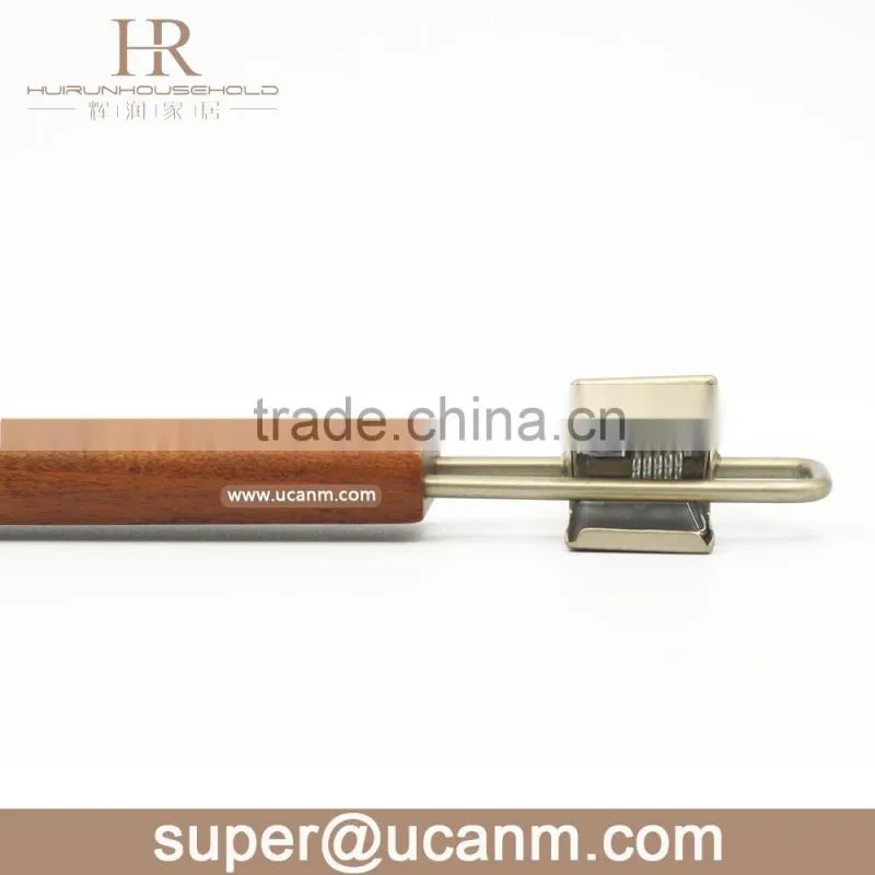 HRUT-355GV luxury beech wood skirt hanger for pant antique finish