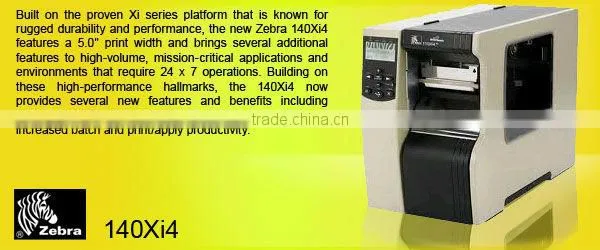 Zebra 140Xi4 barcode printer/Xi series Industrial Printers