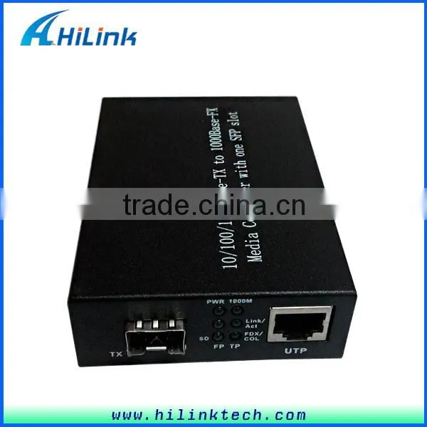 Dual Fiber Media Converter 10/100Base FC Connector