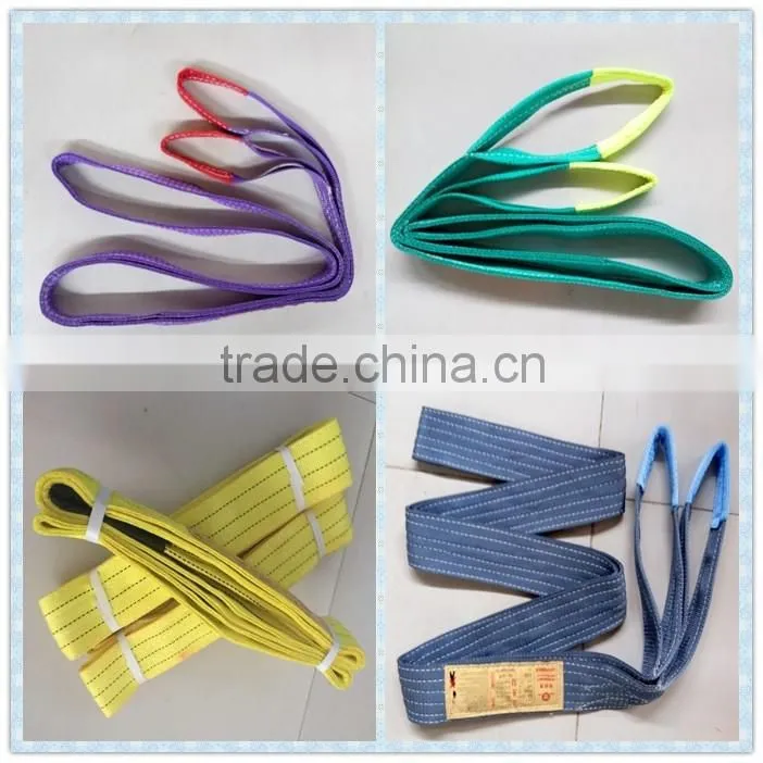 Heavy duty EB type polyester webbing materials for belt