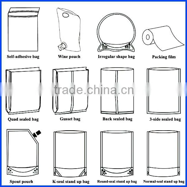 Stand Up Pouch with Spout and Strong Sealing