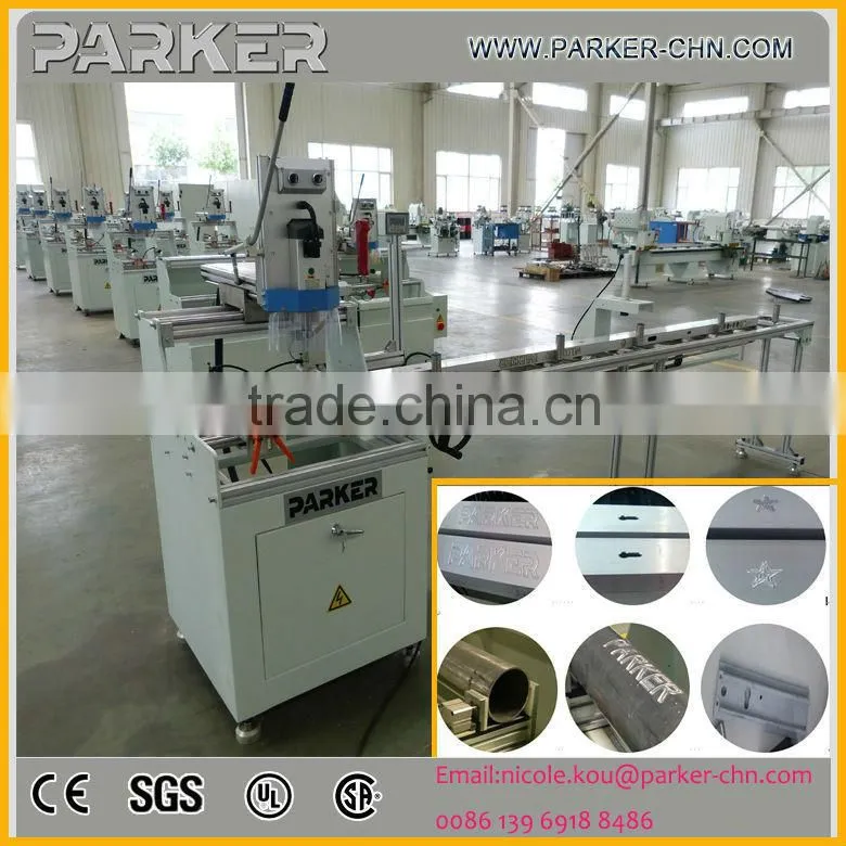 double-head aluminum precision cutting saw,aluminium doors window manufacturing machine