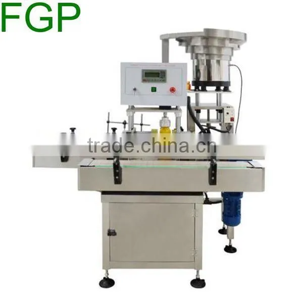Single-Head Automatic Screwing Capping Machine bottle continuous capper