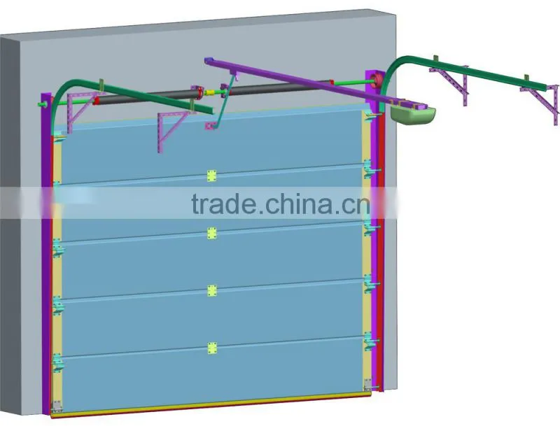 garage door plastic lock