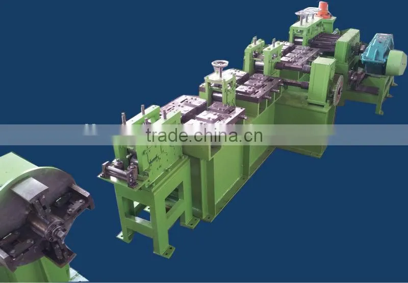 china hot rolled steel flat bar straightener and cutter