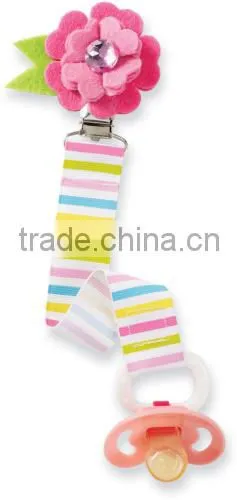 baby clips for pacifier , pacifier chain clip , baby pacifier clip holder
