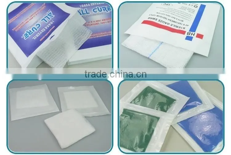 Medical Surgical Confirming Sterile Gauze Swabs With Detective Ray