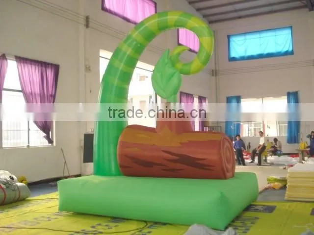 Selling giant advertising inflatable cartoon forest decoration for sale