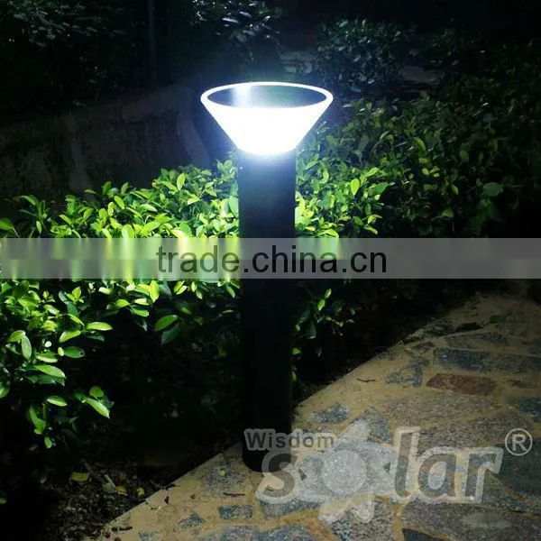 Outdoor Solar Power Path Wall Landscape Mount Light Garden Fence Light Lamp
