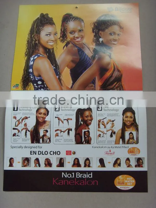 2014 customized good quality calendar made in China