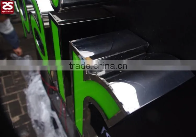 Shop led sign board letter