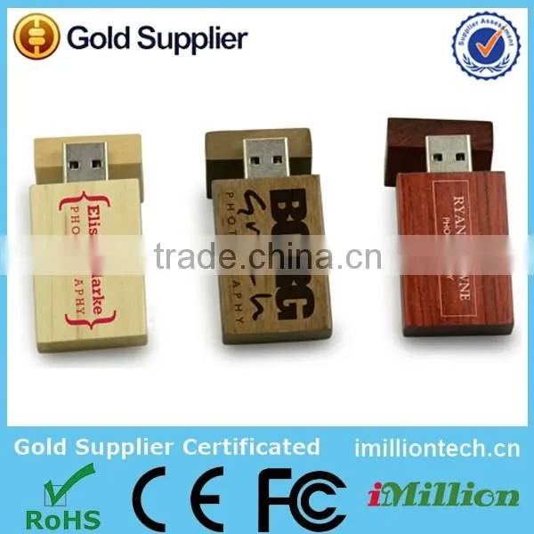 8gb custom bamboo usb 2.0 thumb drive 4gb wooden usb flash memory stick 16gb