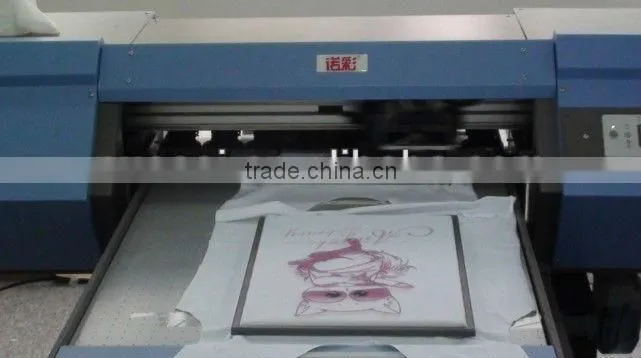 Flatbed Digital T-shirt/Canvas Inkjet Printer for Sale