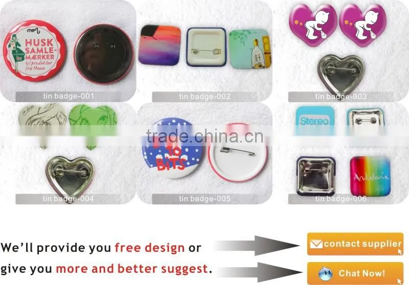 metal badges sale/personalised metal badges/name badge metal