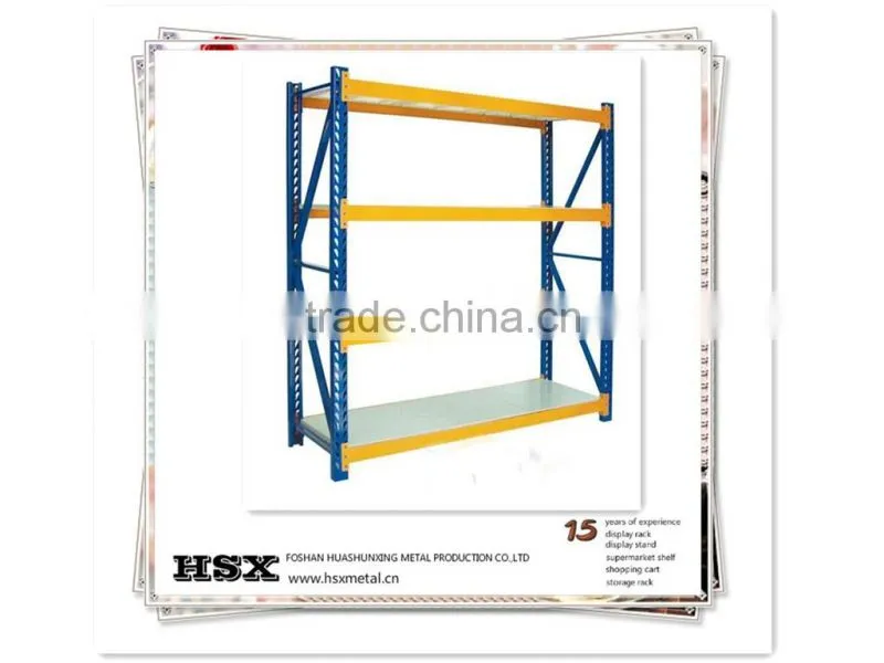 metal warehouse 3 layers KD wrought iron corner storage shelf