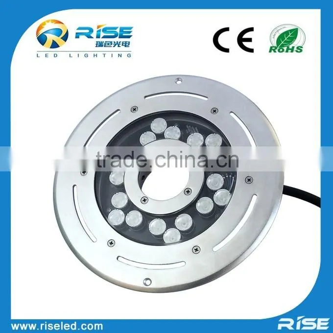 12 color changing LED Submersible Fountain ring
