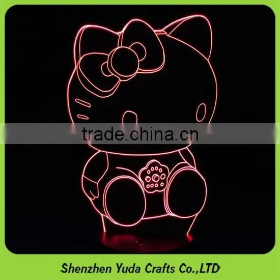 Children bedroom decor Hello Kitty night light Popular Kids Table Lamp