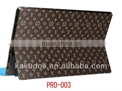 Custom color laptop protective Skin Sticker for Microsoft Surface Pro