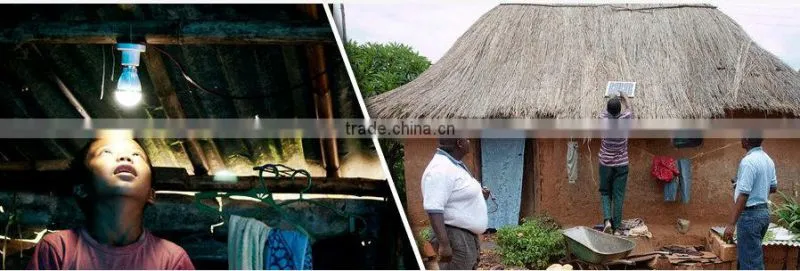 50W/18V Solar Indoor/Outdoor LED lighting system/Solar Home Lighting System