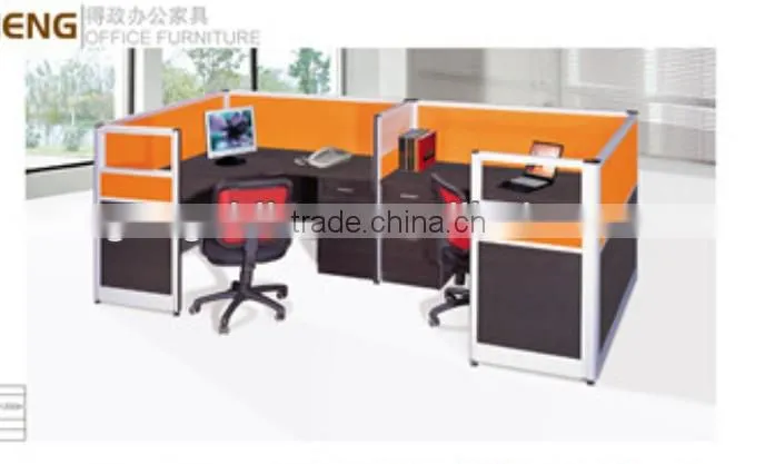 fashion office screen partition furniture for two people AC55-13
