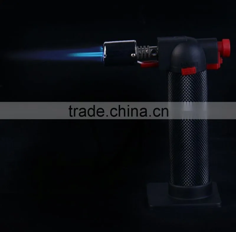 Portable Butane Gas Torch Lighters Blow Kitchen Chef Culinary Cooking Welding Jet Flame Burner Camping EK-016