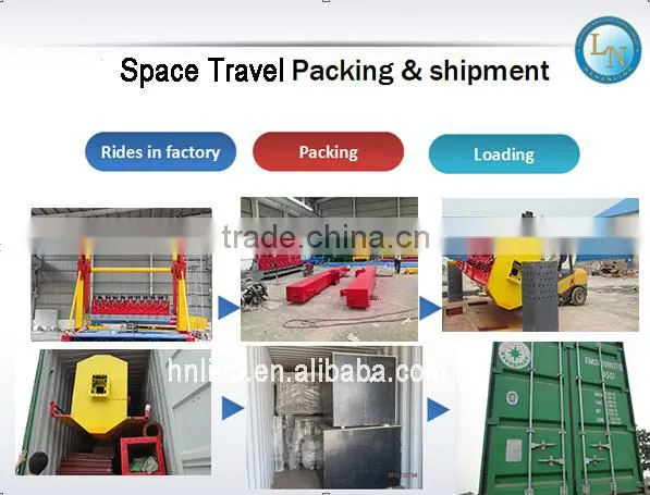 2016 China supplier amusement park top spin thrill rides for sale