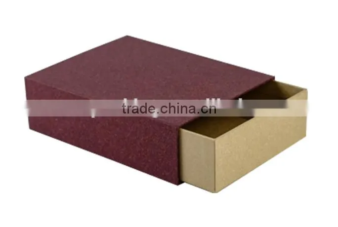 Luxury golden color custom paper box/wholesale high quality kraft paper box