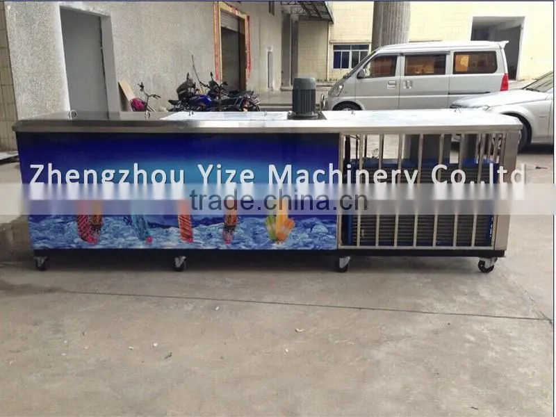 Double moulds ice-cream popsicle machine for popsicle / commercial popsicle machine