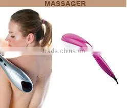 Handheld body massager with vibration function