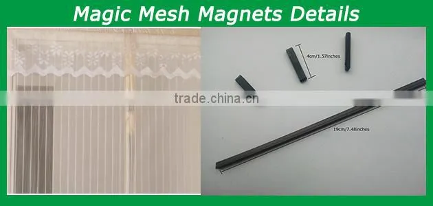 Home decor magnetic mosquito net door curtain