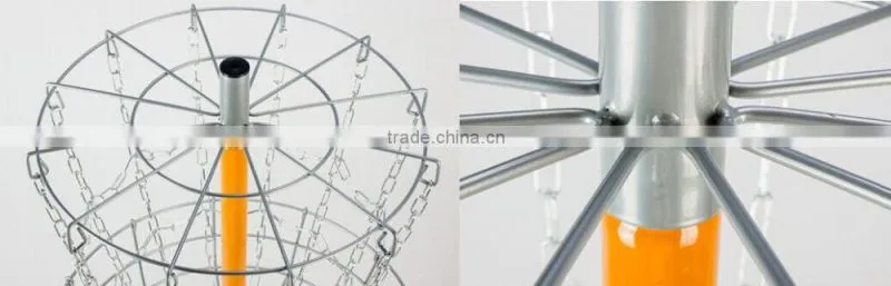 2015 newest professional disc golf basket/portable disc golf target/cheap disc golf wholesale suppliers