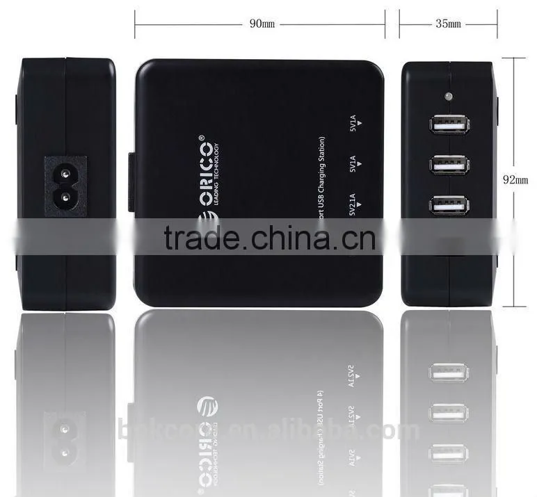 2015 Hot sale Multi ports smart desktop usb charger DCF-4U