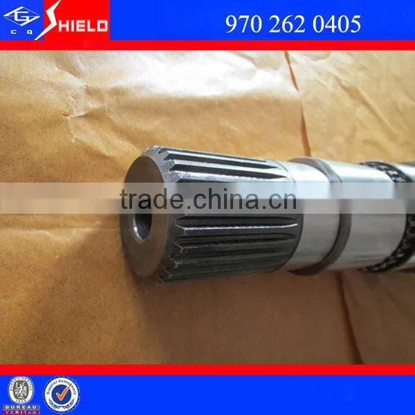 steering gear box G60 G85 main shaft 970 262 0405 for mercedes benz bus
