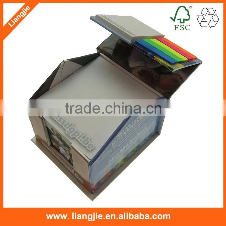 Advertisement printed note cube,memo pads,note block