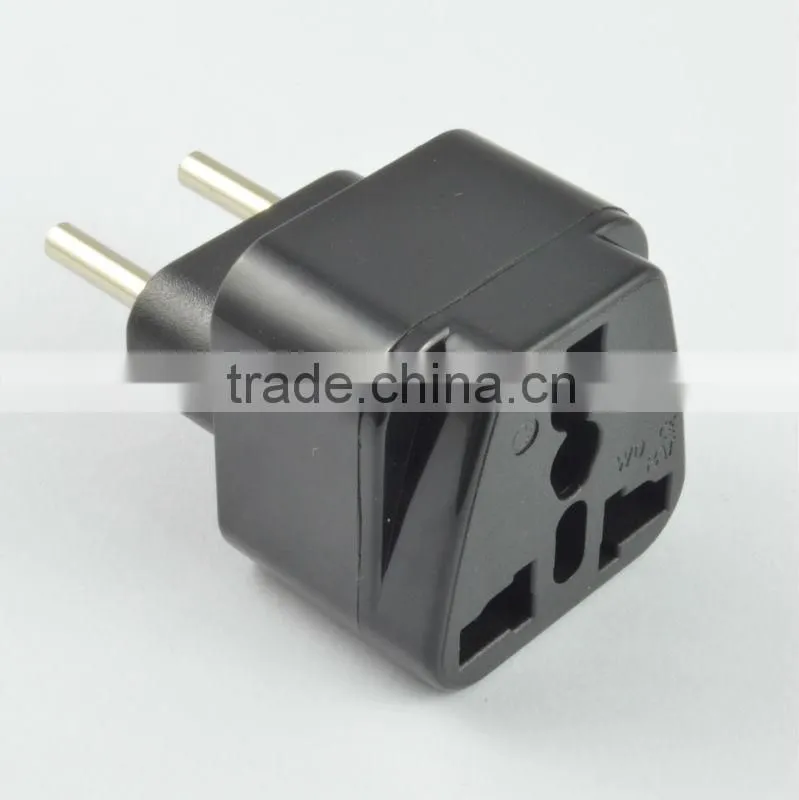 Top sale alibaba China south africa to European plug adaptor