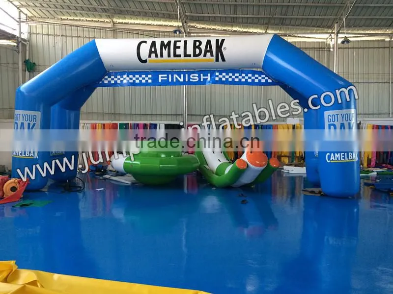 Inflatable Finish sport archway customize