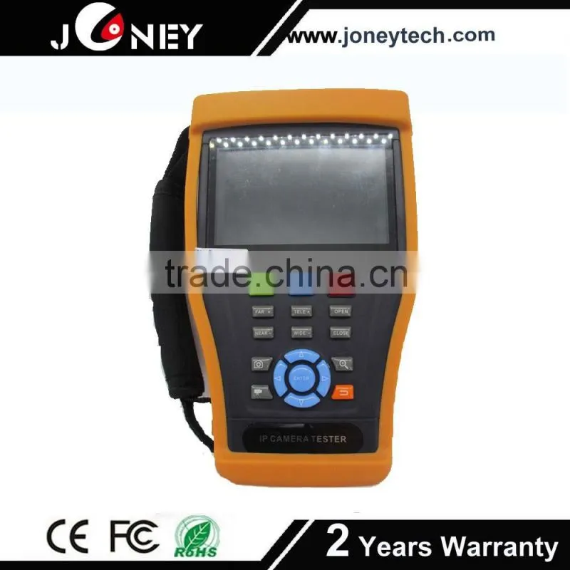 4.3 inch TFT-LCD hd cvi tester testing ip camera,analog camera and ptz camera