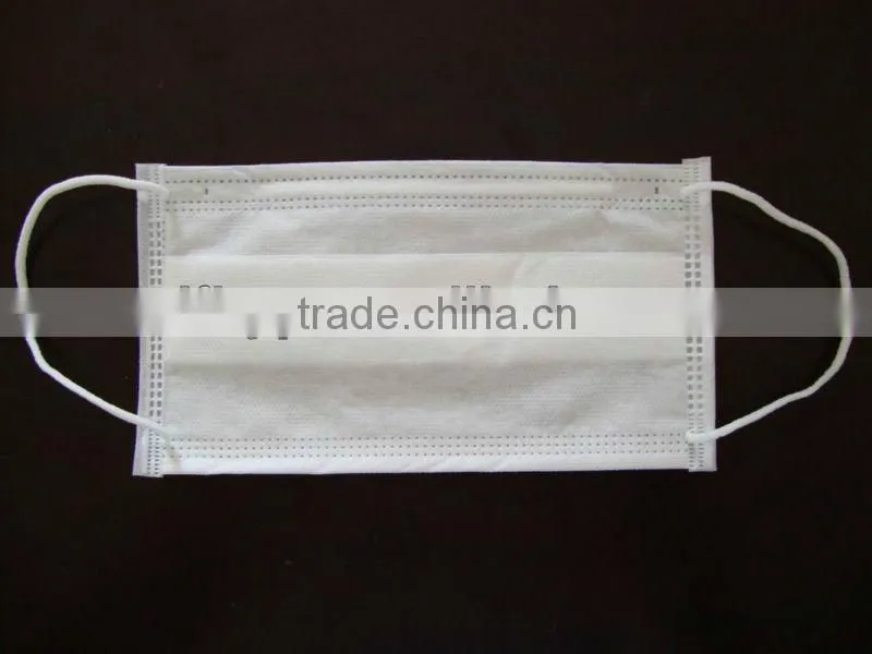 white pp face mask