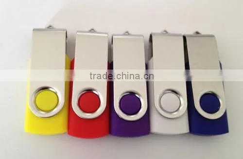 plastic swivel USB flash drives USB key metal USB flash drives