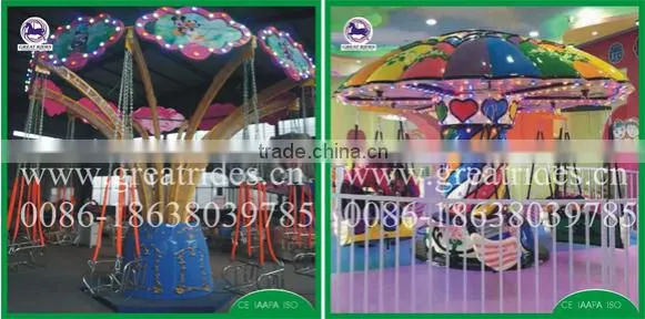 Amusement park rides watermelon flying chair for sale
