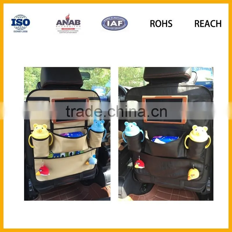 hanging bag car seat back storage bag back seat car CD organizer