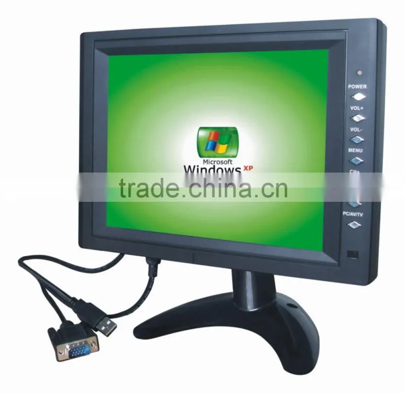 Special computer monitor 8 inch tft lcd color tv monitor